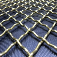 Рифленая нержавеющая сетка 20x20x2 мм 12Х18Н10Т ГОСТ 3826-82