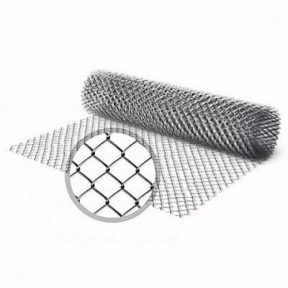 Сетка рабица оцинкованная 10x10x1.6 мм 10 в Душанбе