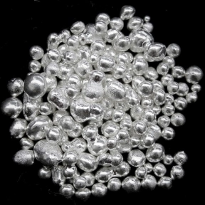 Серебряные гранулы 1 мм Ср99.99 ТУ в Душанбе